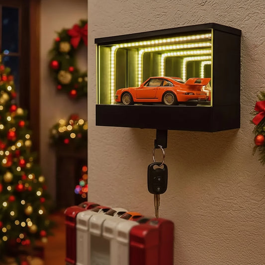 Light-Up Garage Key Holder