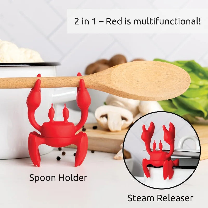 Crab Silicone Spoon Rest