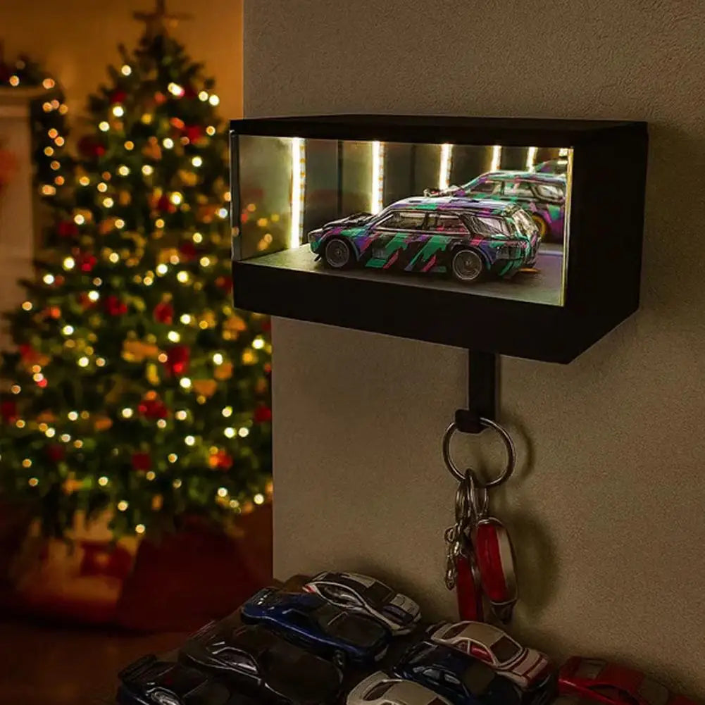 Light-Up Garage Key Holder