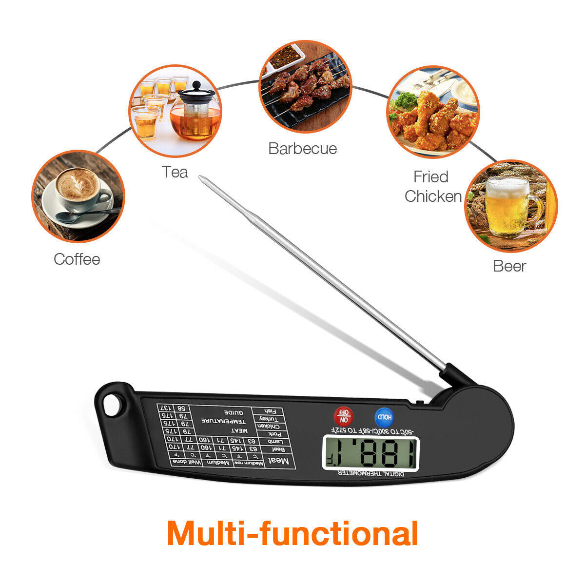 Instant Read Meat Thermometer