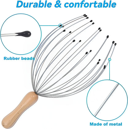 Octopus Head Scalp Massager