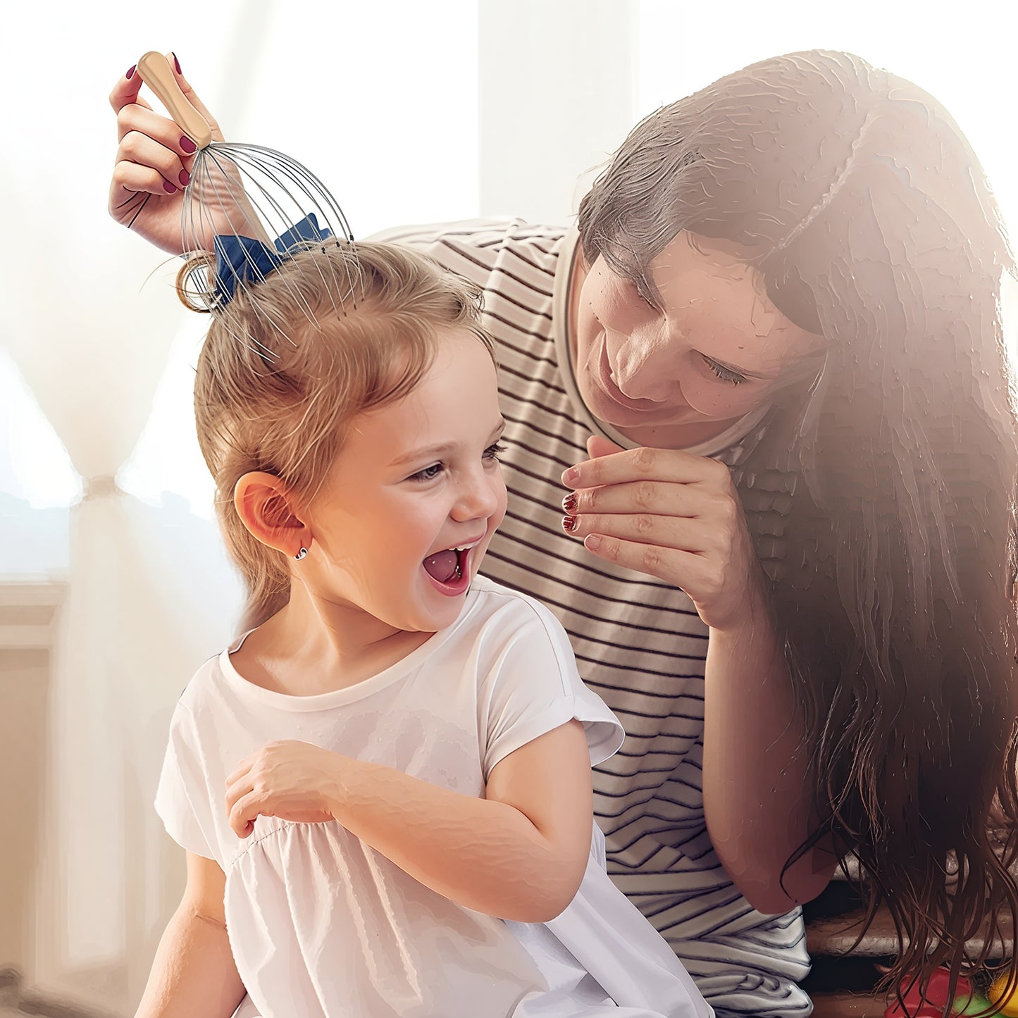 Octopus Head Scalp Massager