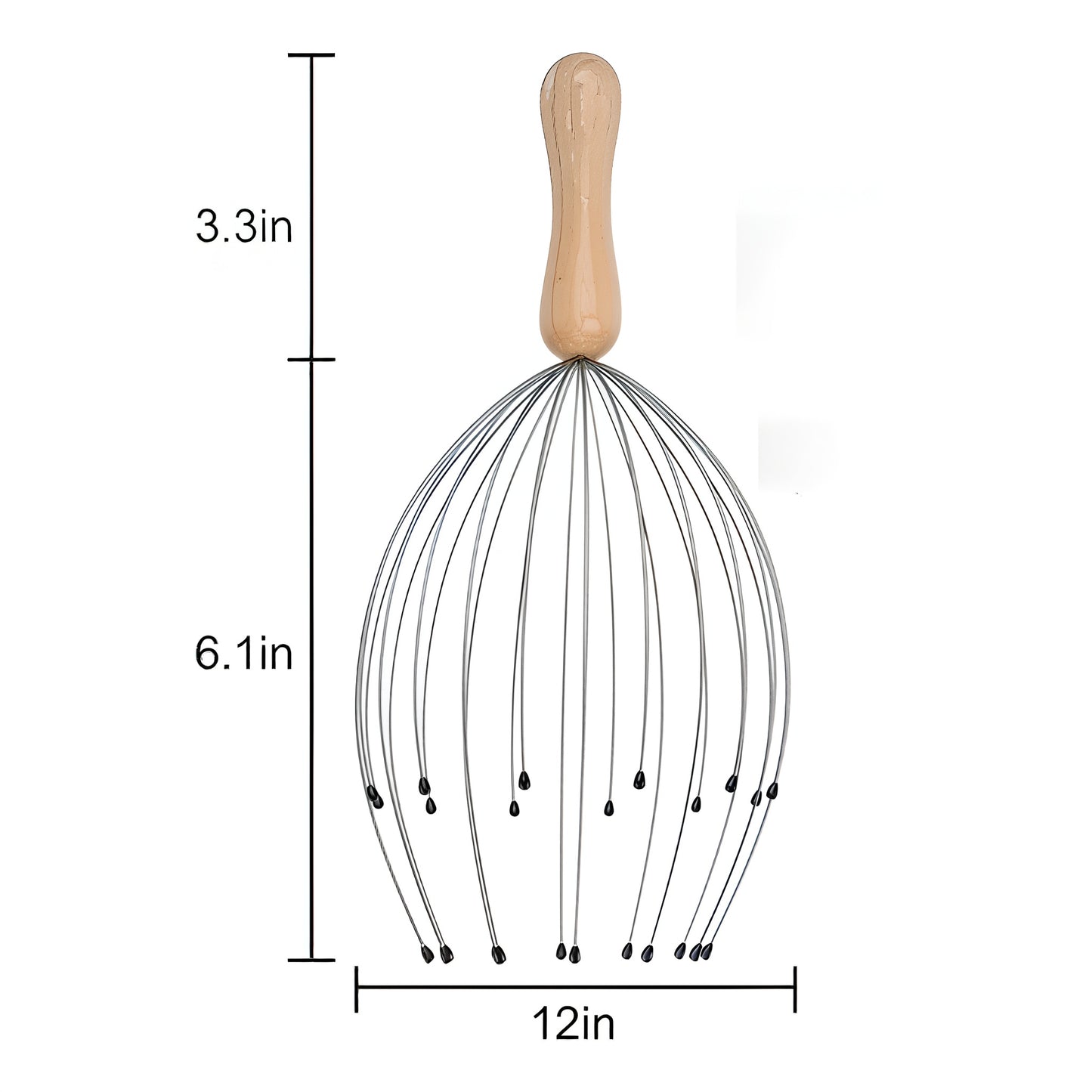 Octopus Head Scalp Massager